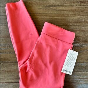 Lululemon coral Cut-Out Leggings sz 10
